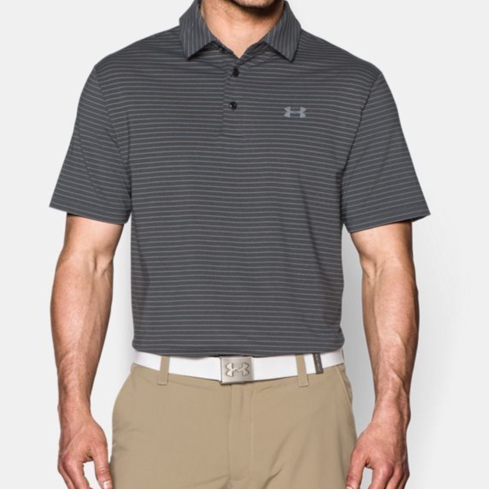 (NEW) UNDER ARMOUR POLO PLAYOFF TOP GOLF SHIRT
